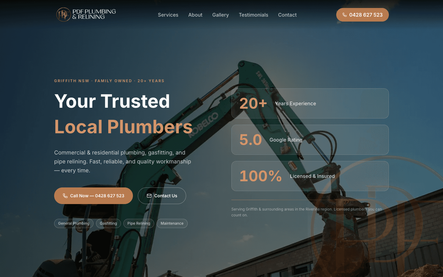 PDF Plumbing & Relining — Griffith NSW